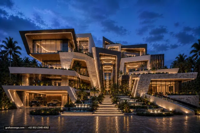 Arsitektur untuk Kabupaten Bolaang Mongondow Utara. — visual arsitektur 1